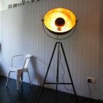 Lampa Spot Studio czarna & złota - Invicta Interior 9